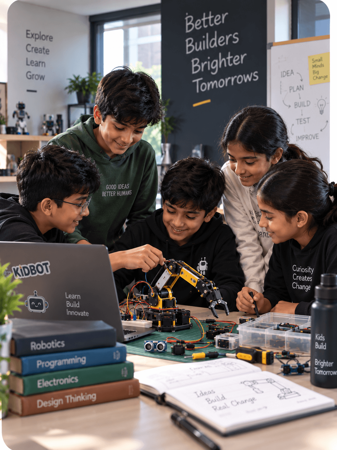 Kidbot activity: Coding & Creativity
